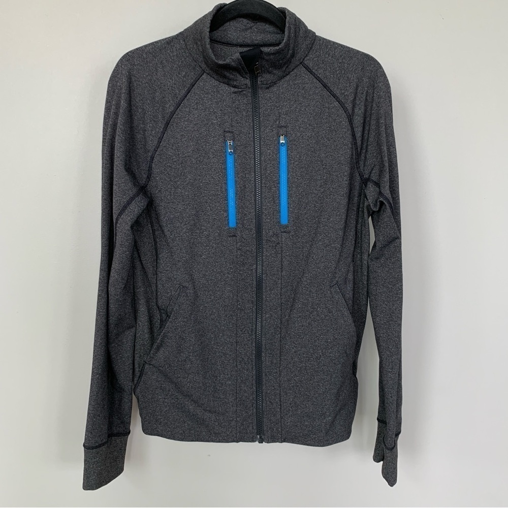 Lululemon Shift Jacket in Heathered Black & Cornflower Size Men’s S